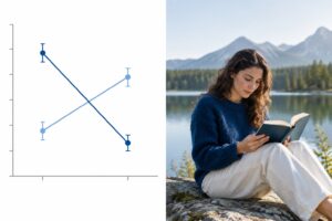 how to interpret interaction effects in anova
