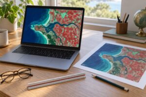 how to read a satellite image for beginners