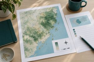 how to cite map data and imagery in a thesis