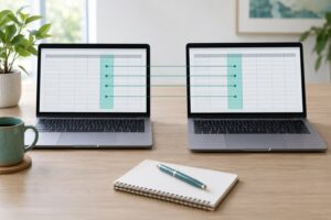 how to merge two datasets by id