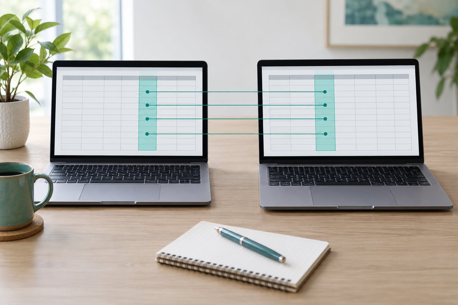 how to merge two datasets by id
