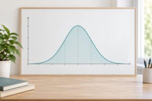 how to read a normal distribution curve
