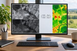 how to calculate ndvi from satellite imagery