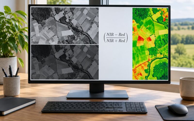 How to Calculate NDVI from Satellite Imagery (October 2026)