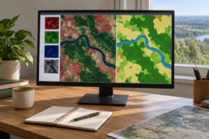 how to classify land cover in remote sensing software