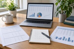 how to describe descriptive statistics in a results section