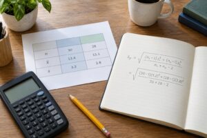 how to calculate effect size for a t test