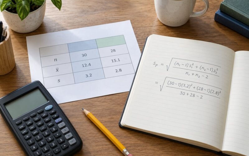 How to Calculate Effect Size for a t Test: Simple Guide 2026