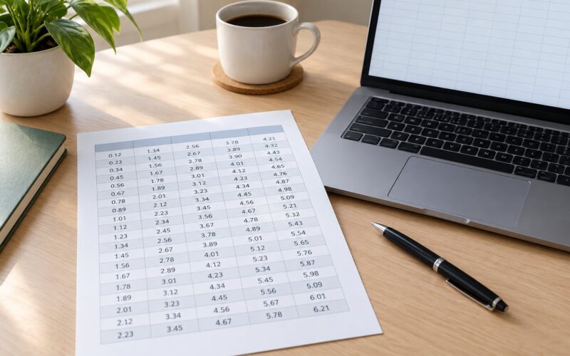 How to Make a Results Table Readable for Students (2026)