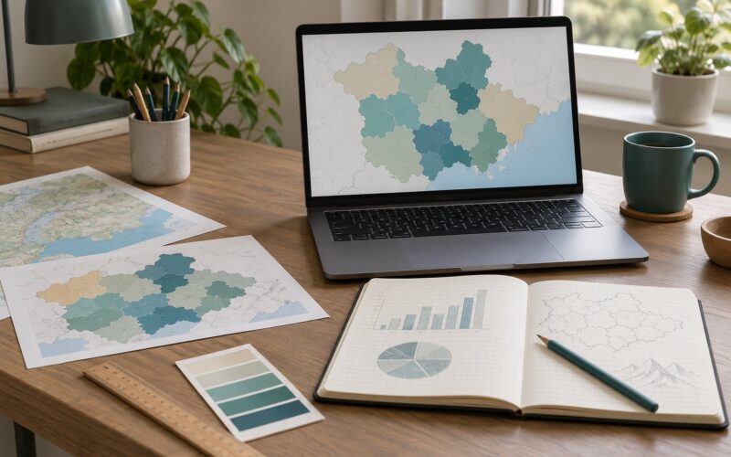 How to Present Geospatial Results in a Results Chapter (2026)