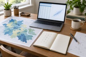 how to combine spatial and statistical analysis in one study