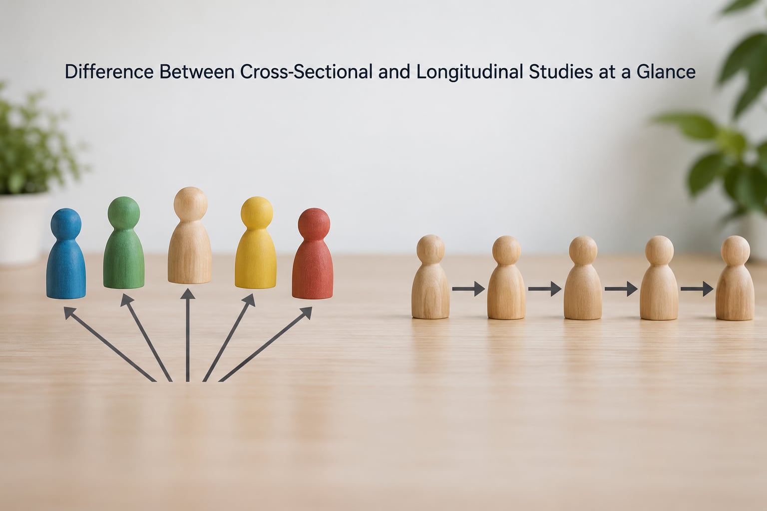 Difference Between Cross-Sectional and Longitudinal Studies at a Glance