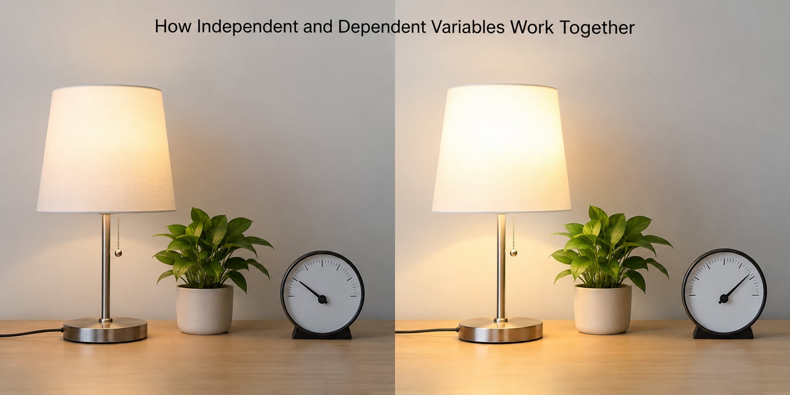 How Independent and Dependent Variables Work Together