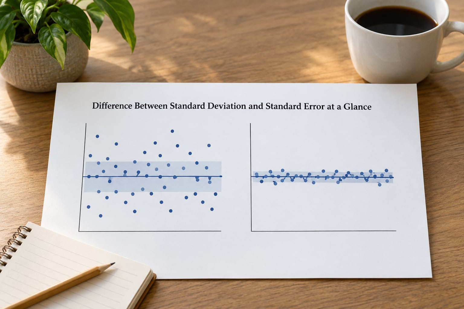 Difference Between Standard Deviation and Standard Error at a Glance