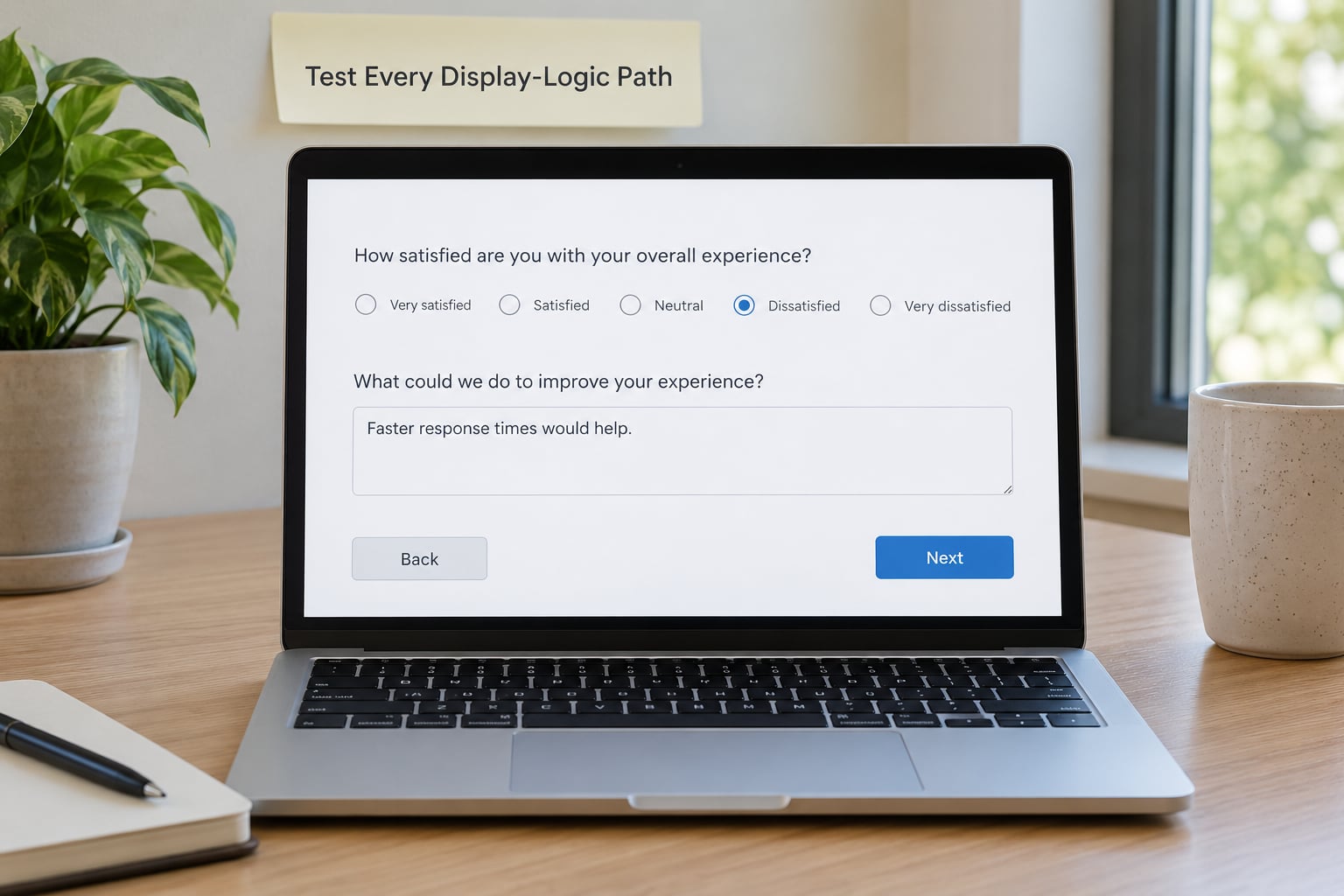 Test Every Display-Logic Path