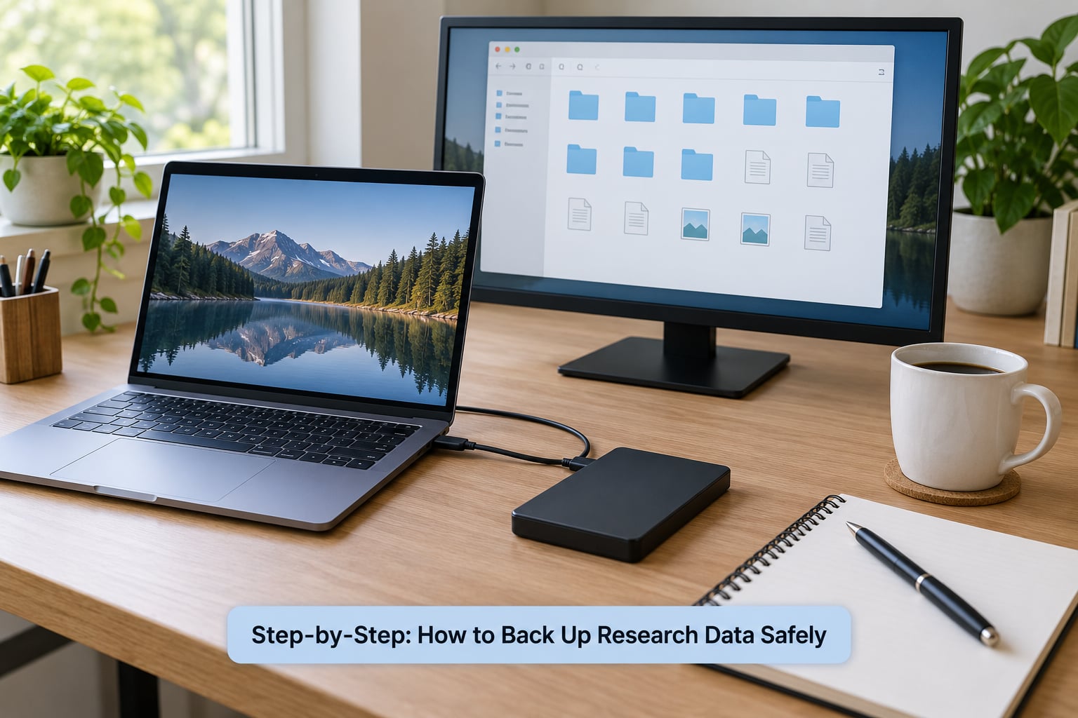 Step-by-Step: How to Back Up Research Data Safely