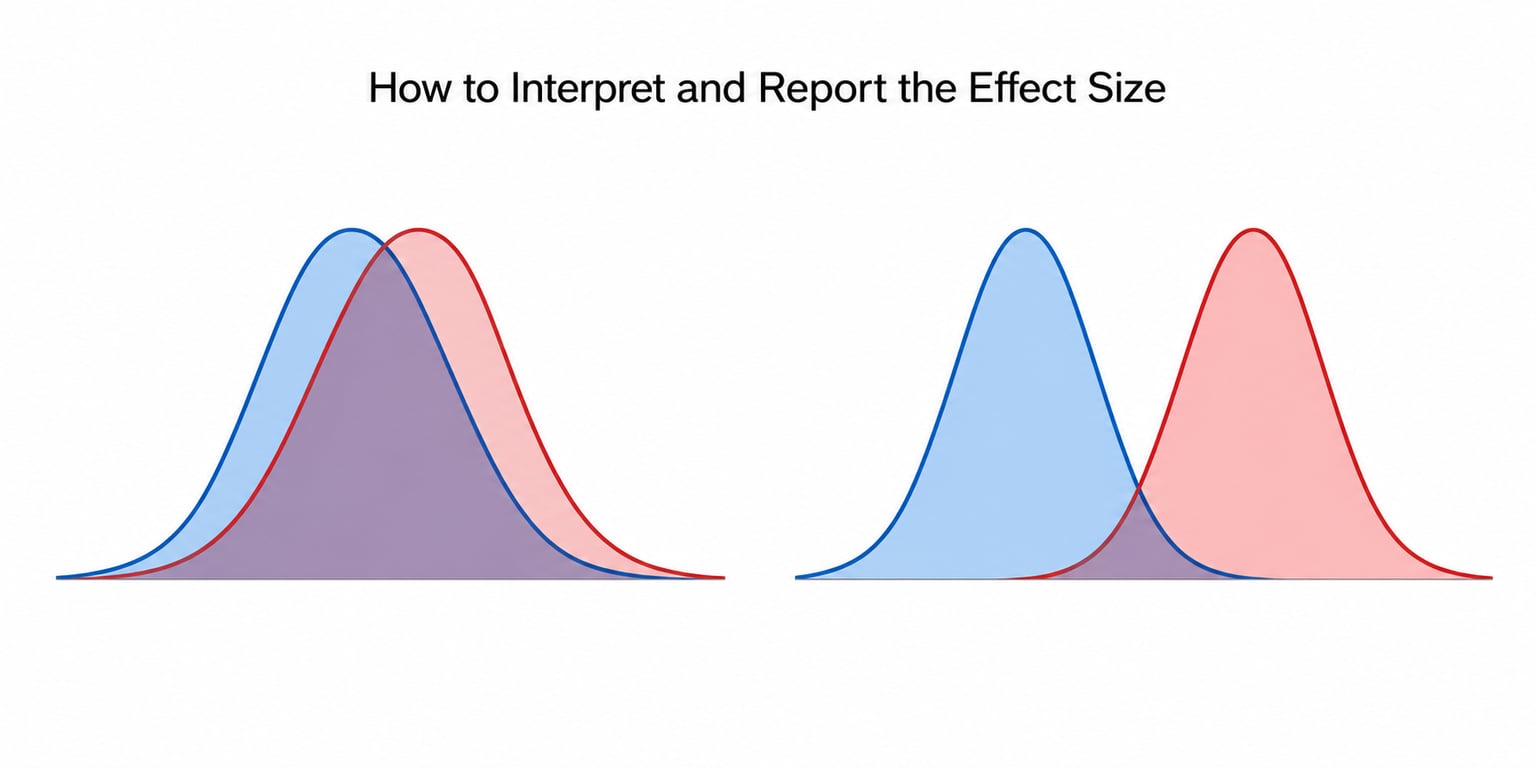 How to Interpret and Report the Effect Size