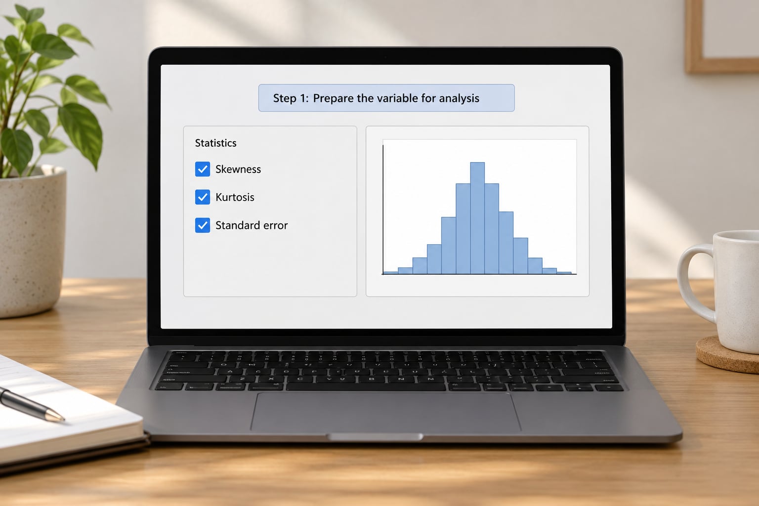 Step 1: Prepare the variable for analysis