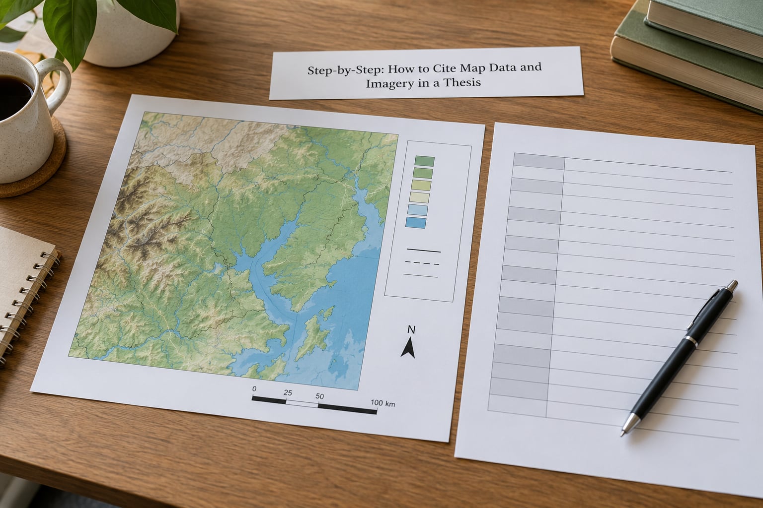 Step-by-Step: How to Cite Map Data and Imagery in a Thesis
