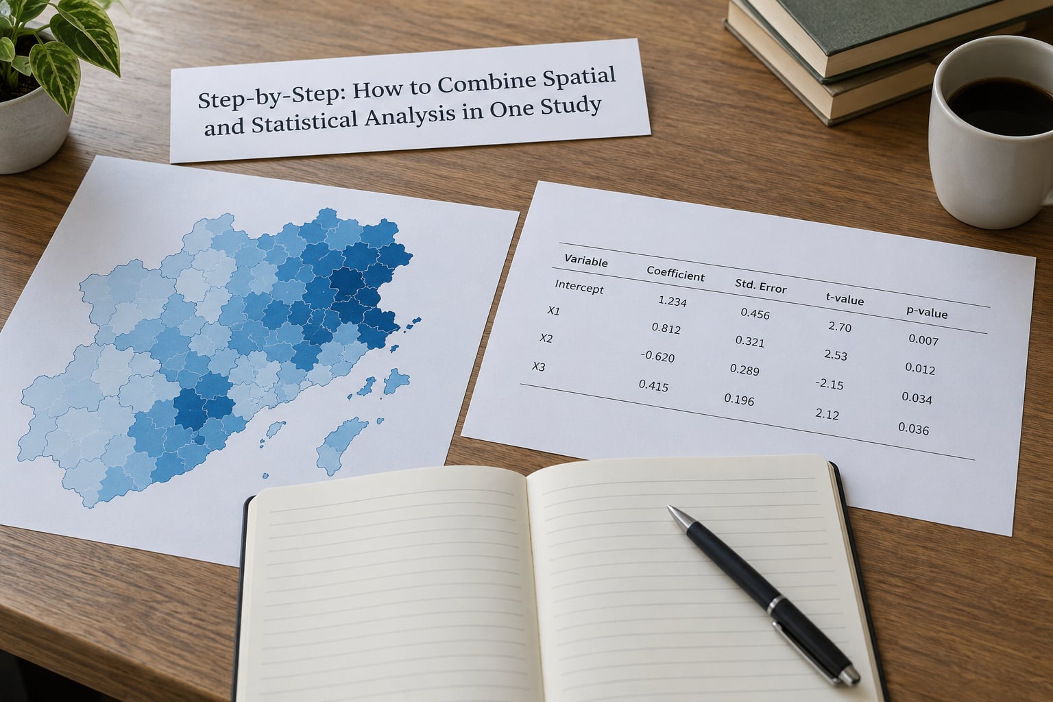 Step-by-Step: How to Combine Spatial and Statistical Analysis in One Study