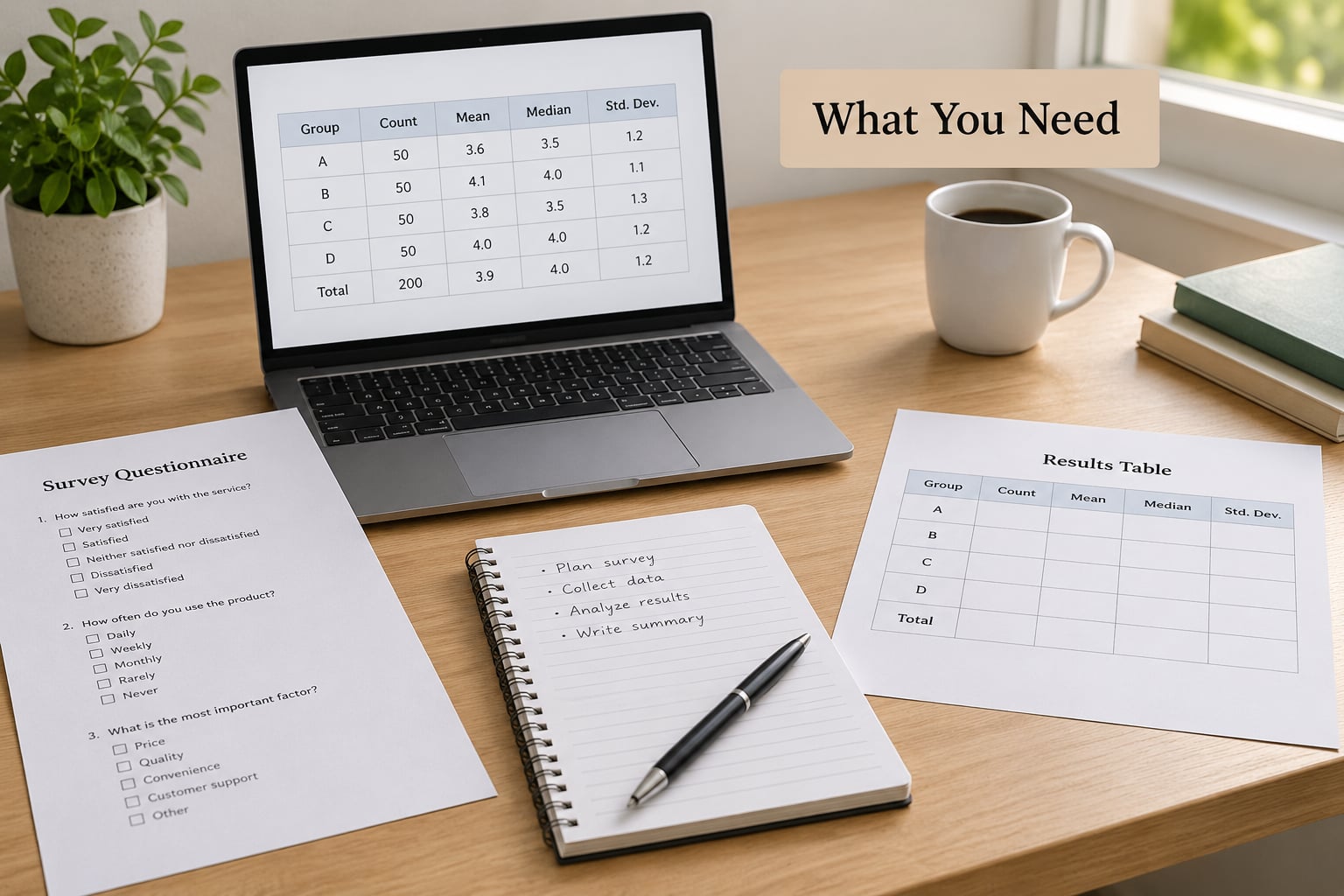 What You Need