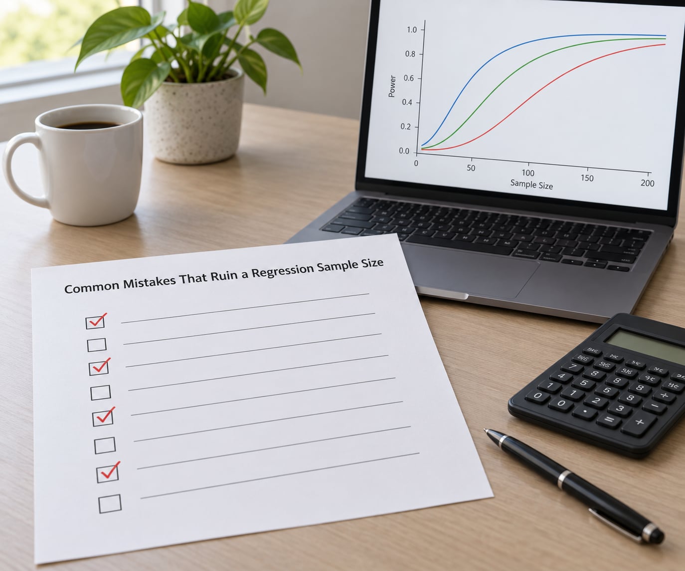 Common Mistakes That Ruin a Regression Sample Size