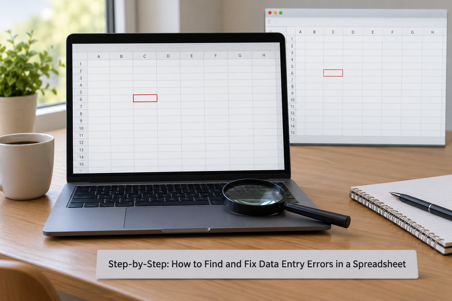 Step-by-Step: How to Find and Fix Data Entry Errors in a Spreadsheet