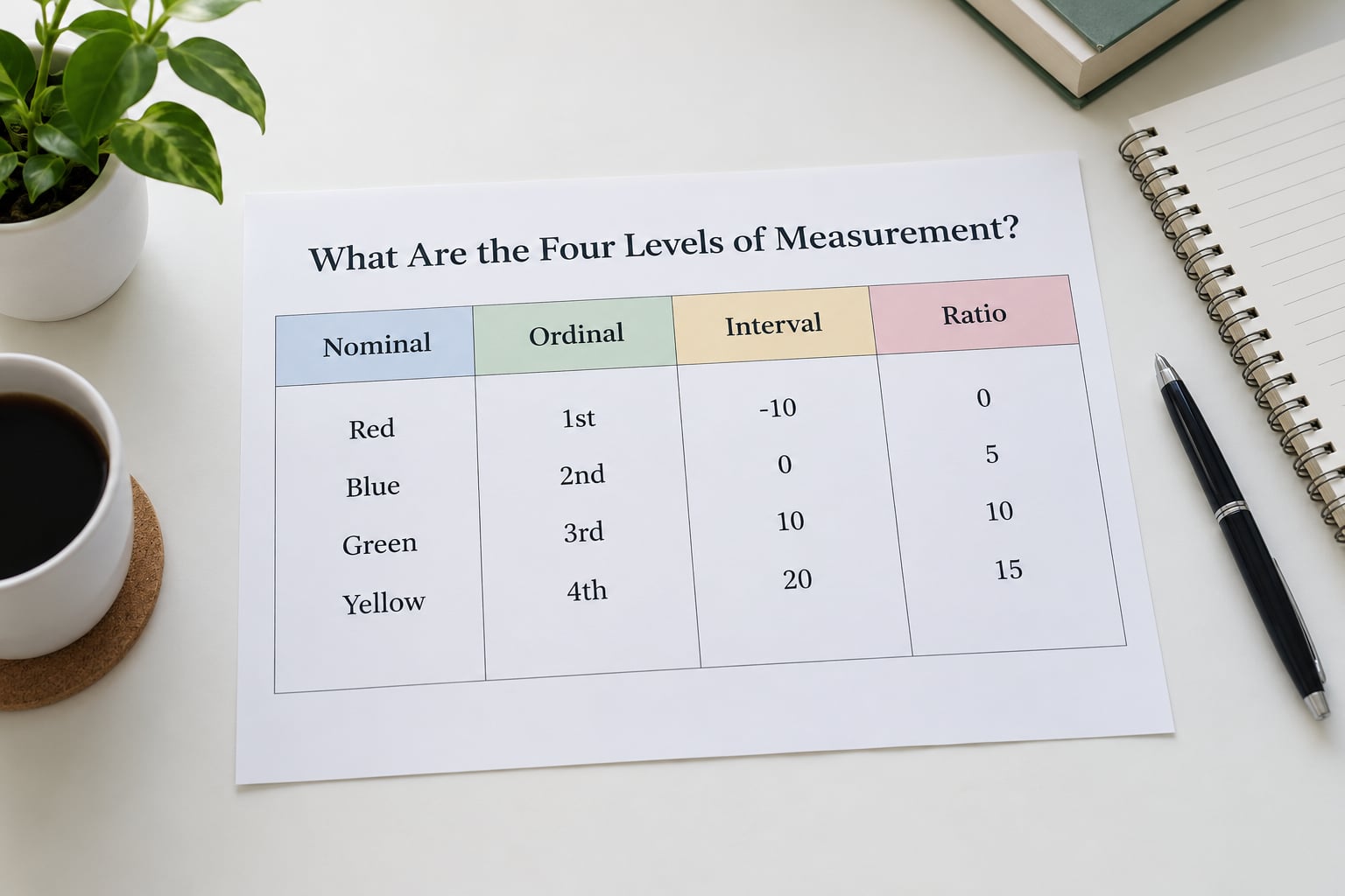 What Are the Four Levels of Measurement?