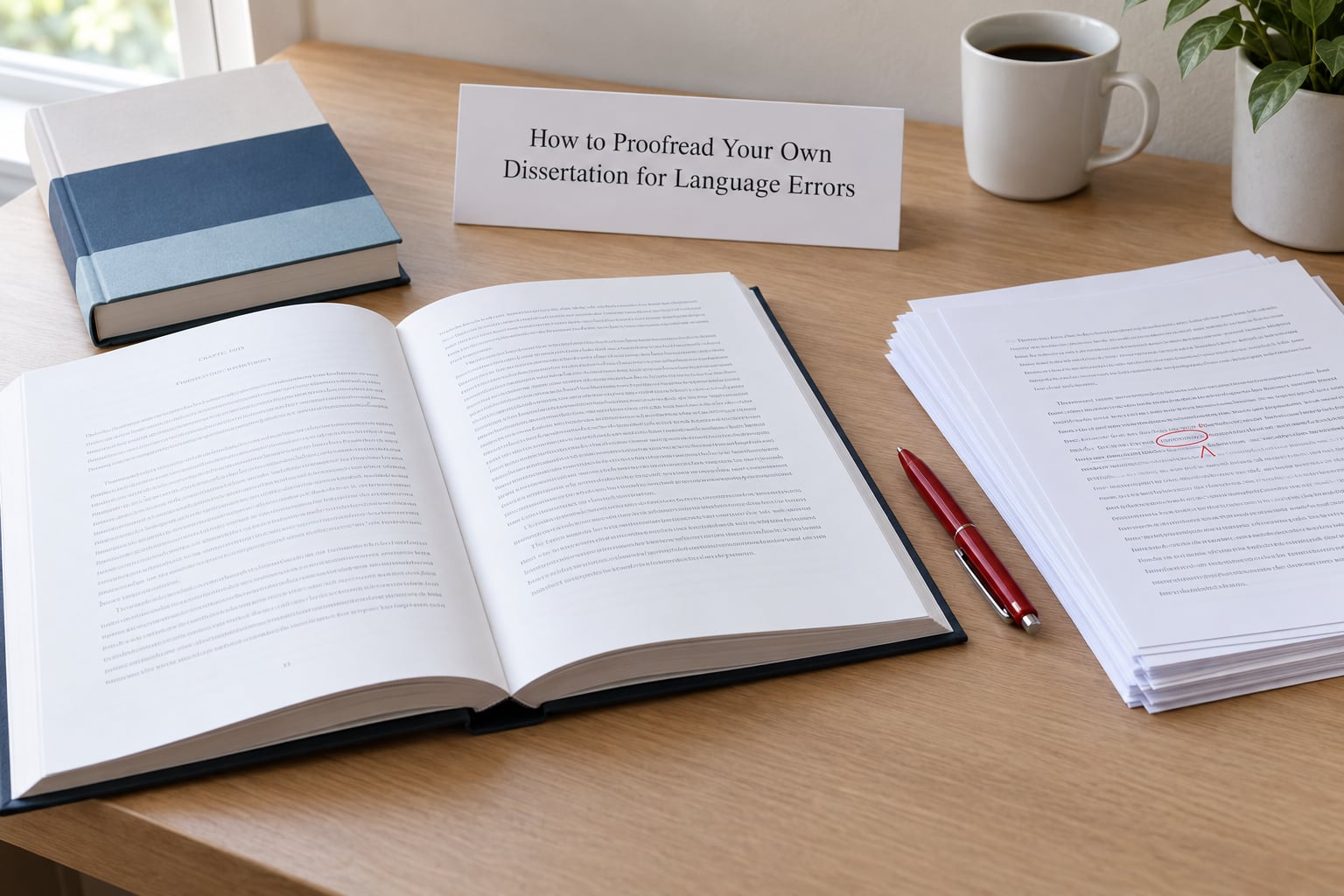 How to Proofread Your Own Dissertation for Language Errors