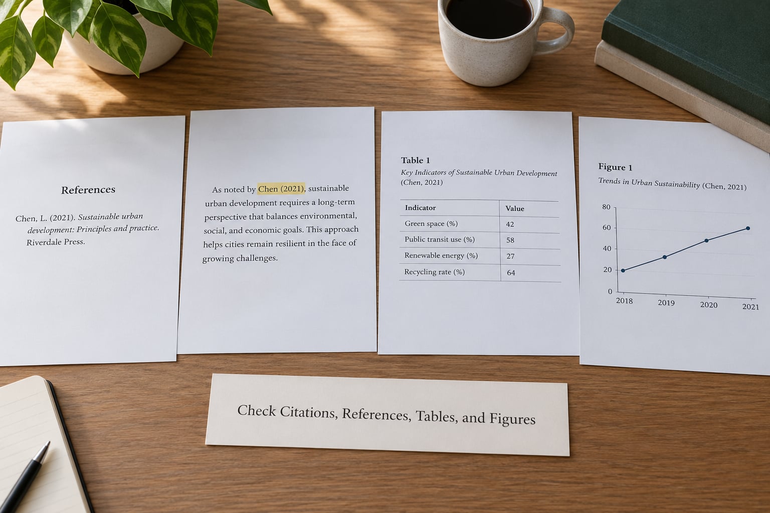 Check Citations, References, Tables, and Figures