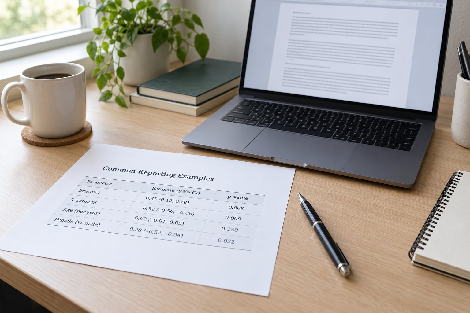 Common Reporting Examples