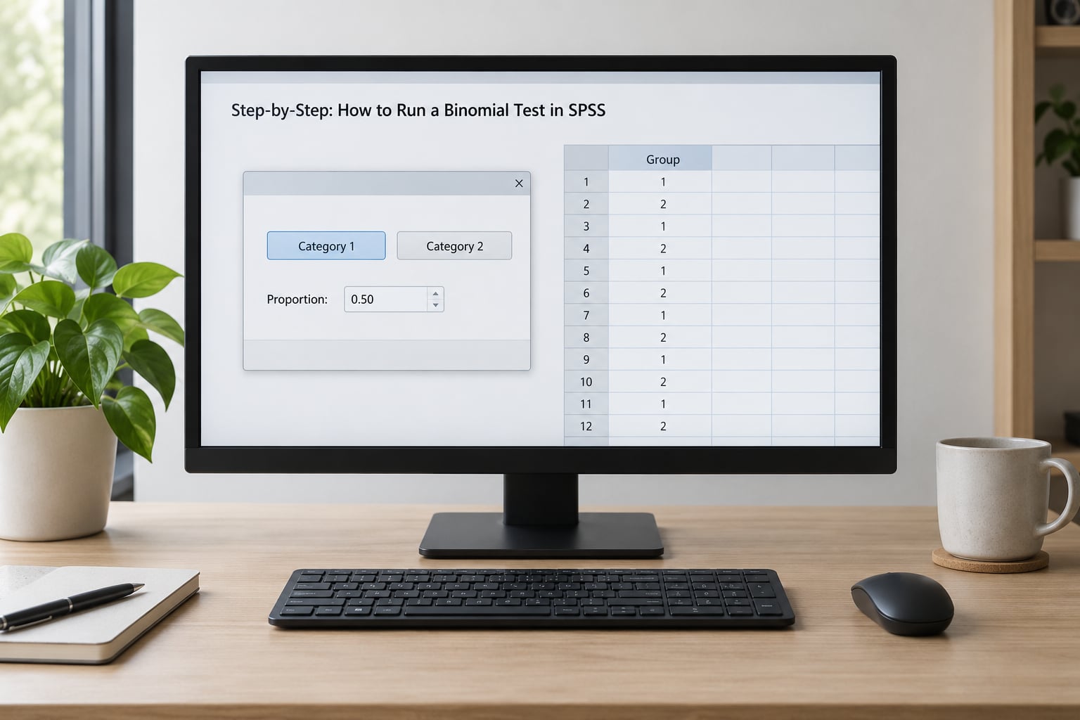 Step-by-Step: How to Run a Binomial Test in SPSS