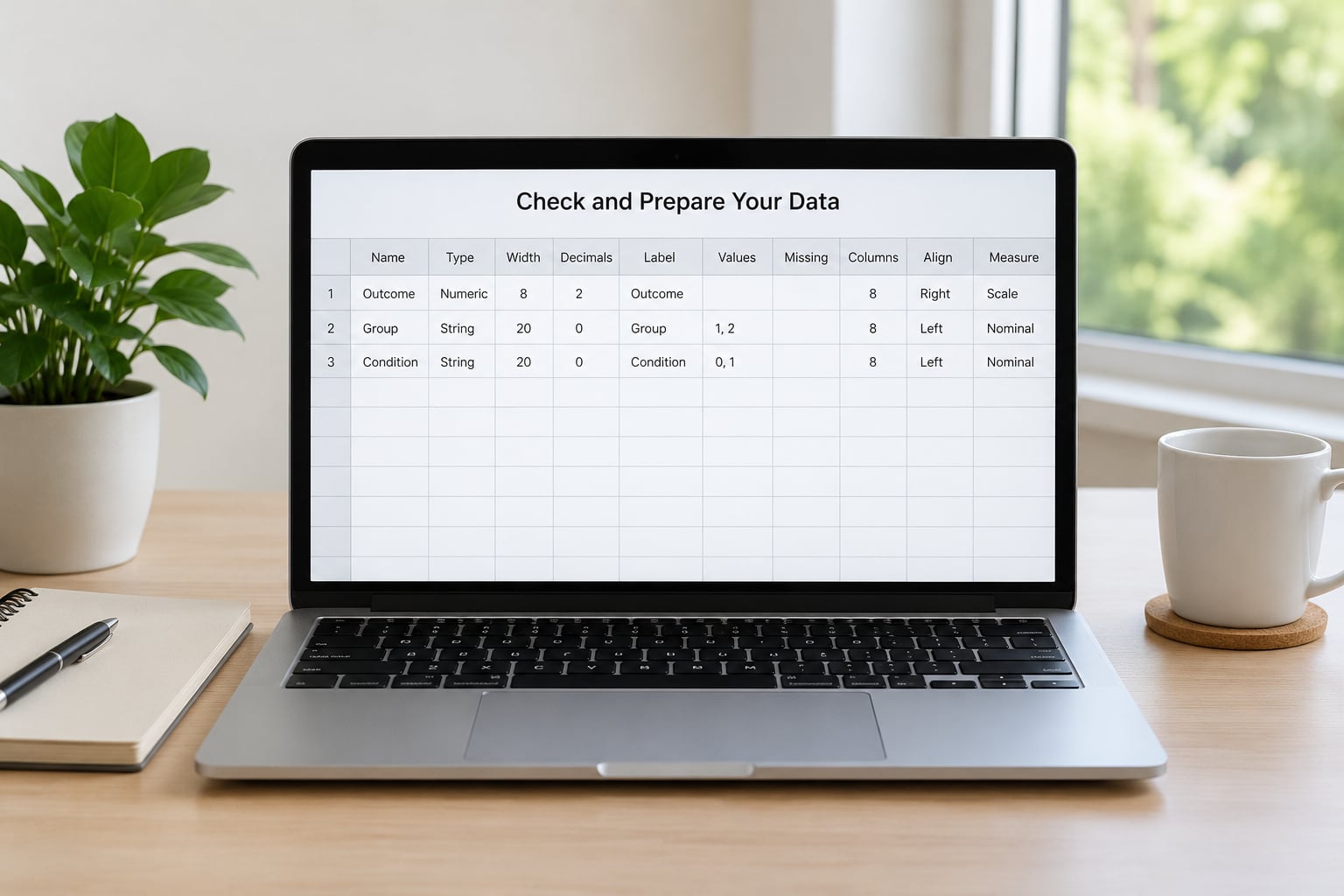 Check and Prepare Your Data