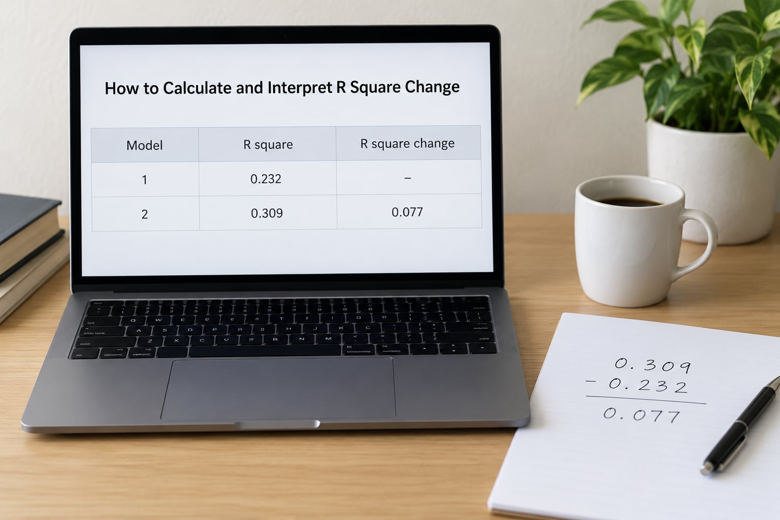 How to Calculate and Interpret R Square Change