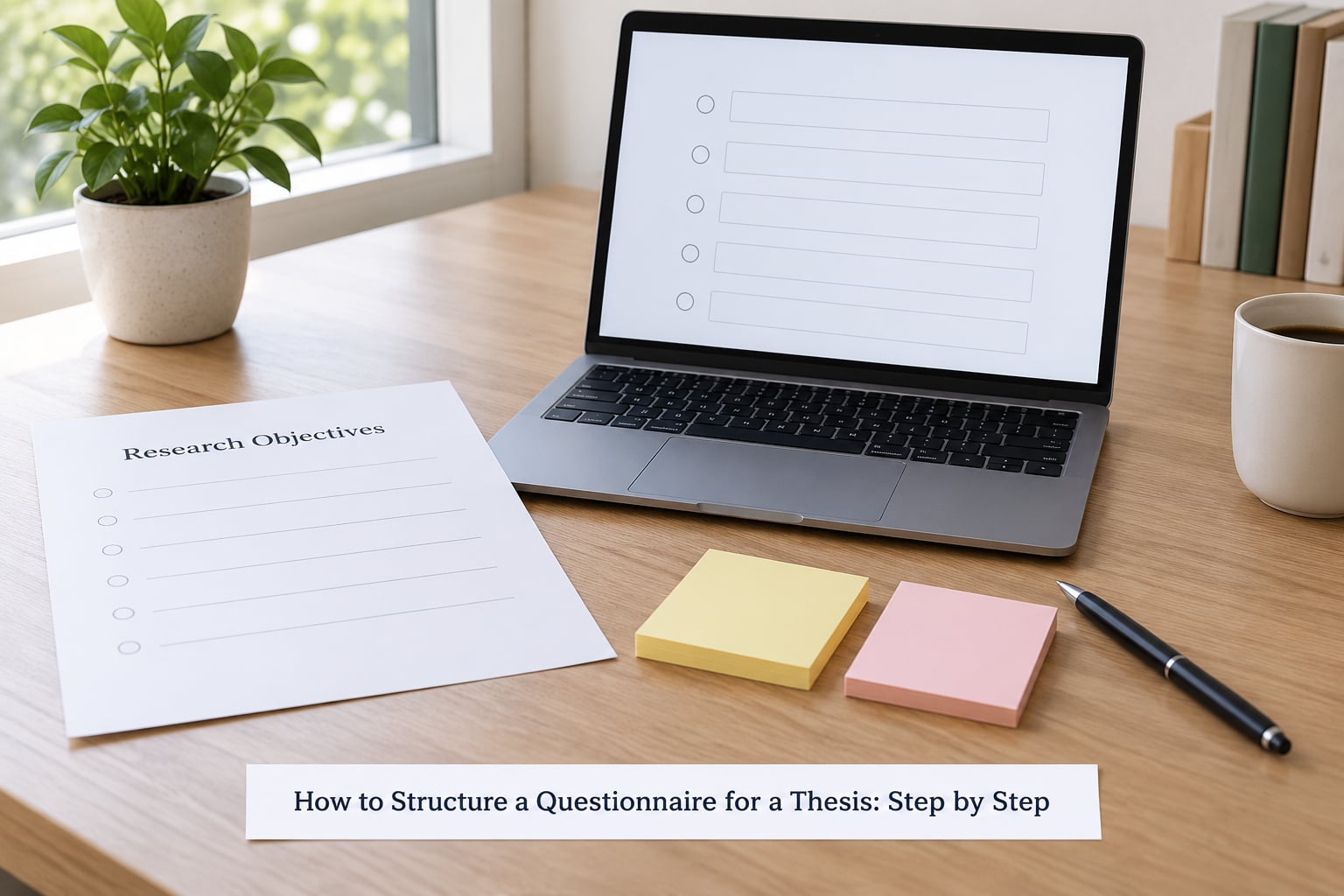 How to Structure a Questionnaire for a Thesis: Step by Step
