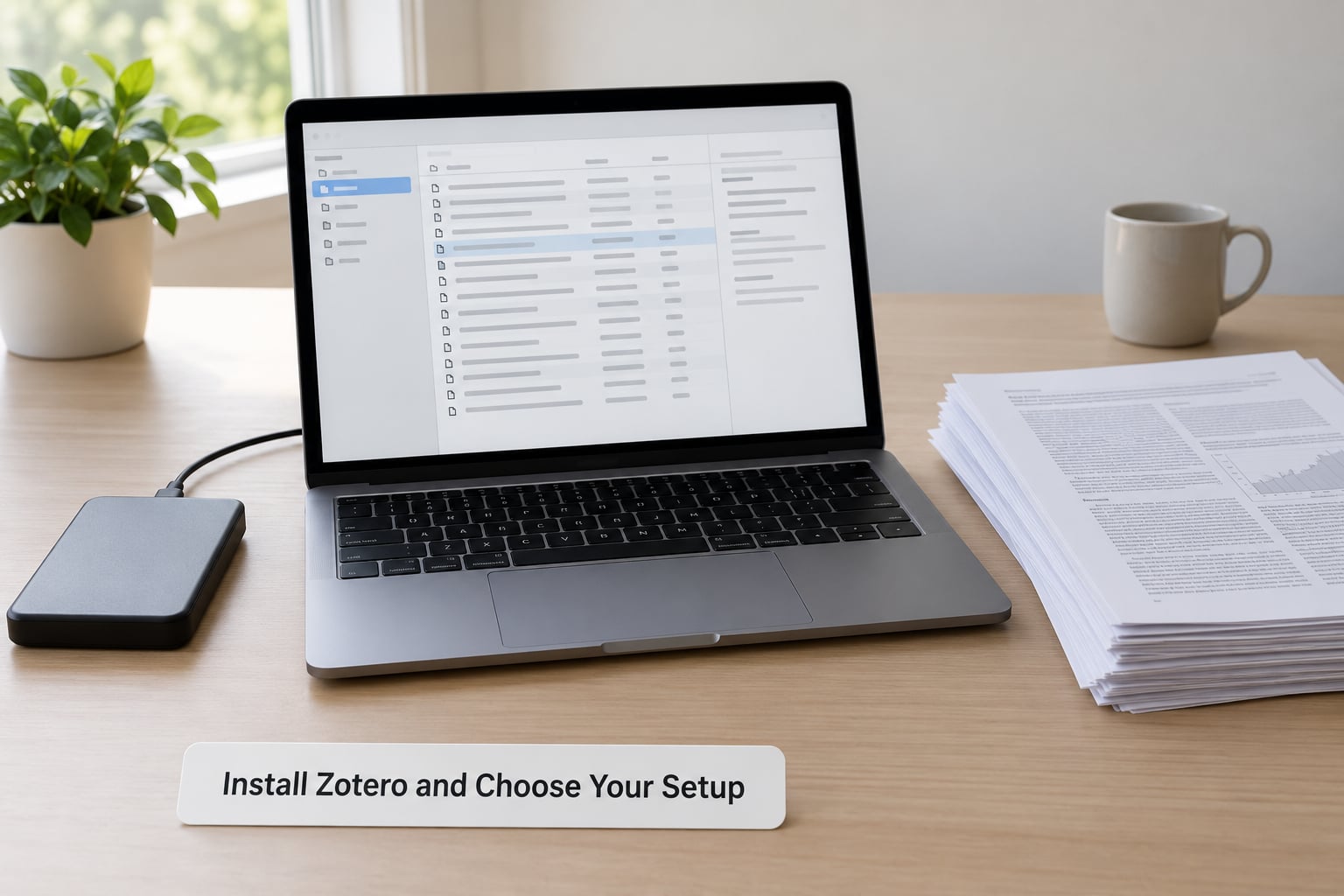Install Zotero and Choose Your Setup