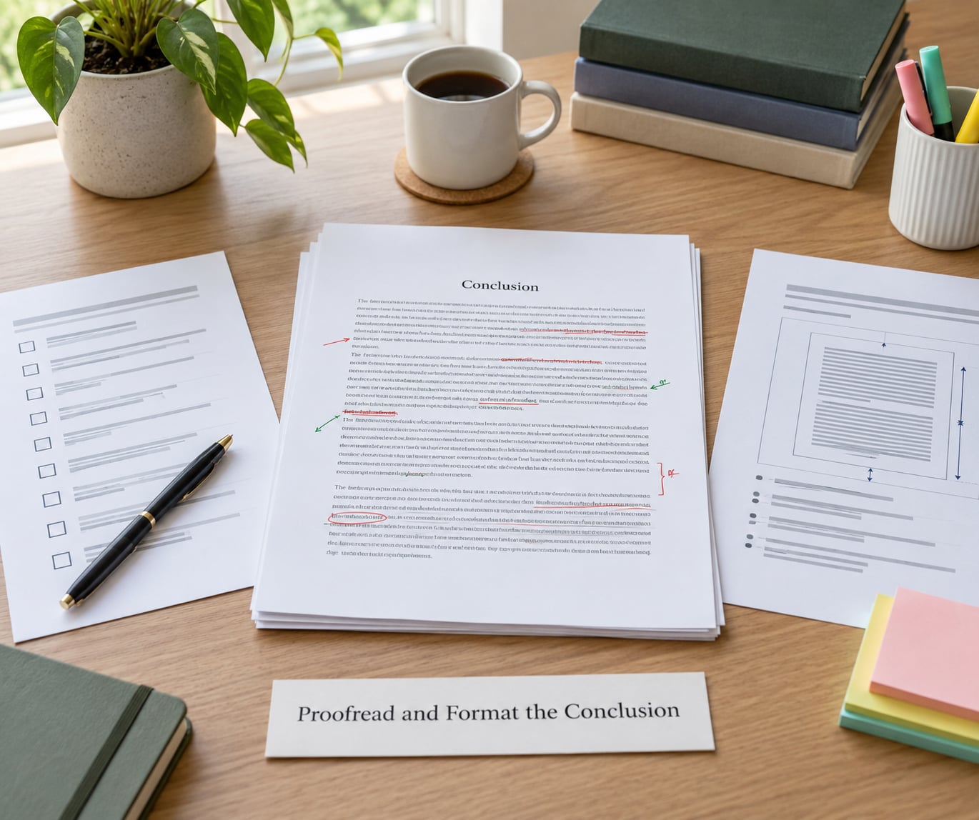 Proofread and Format the Conclusion