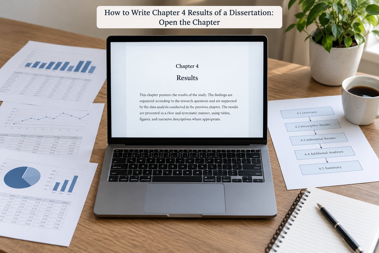 How to Write Chapter 4 Results of a Dissertation: Open the Chapter