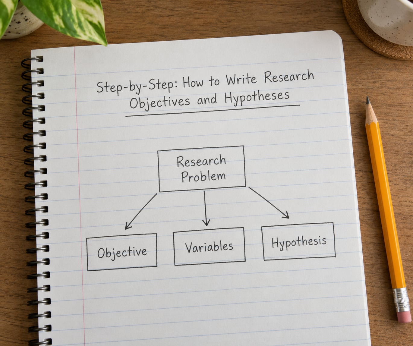 Step-by-Step: How to Write Research Objectives and Hypotheses