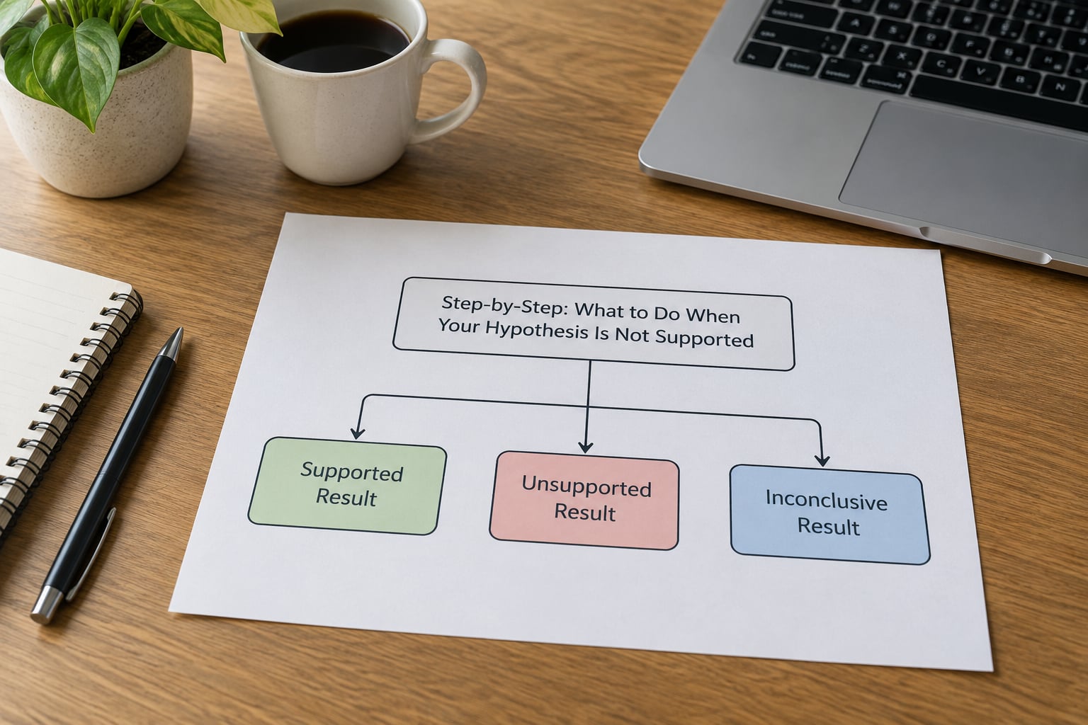 Step-by-Step: What to Do When Your Hypothesis Is Not Supported